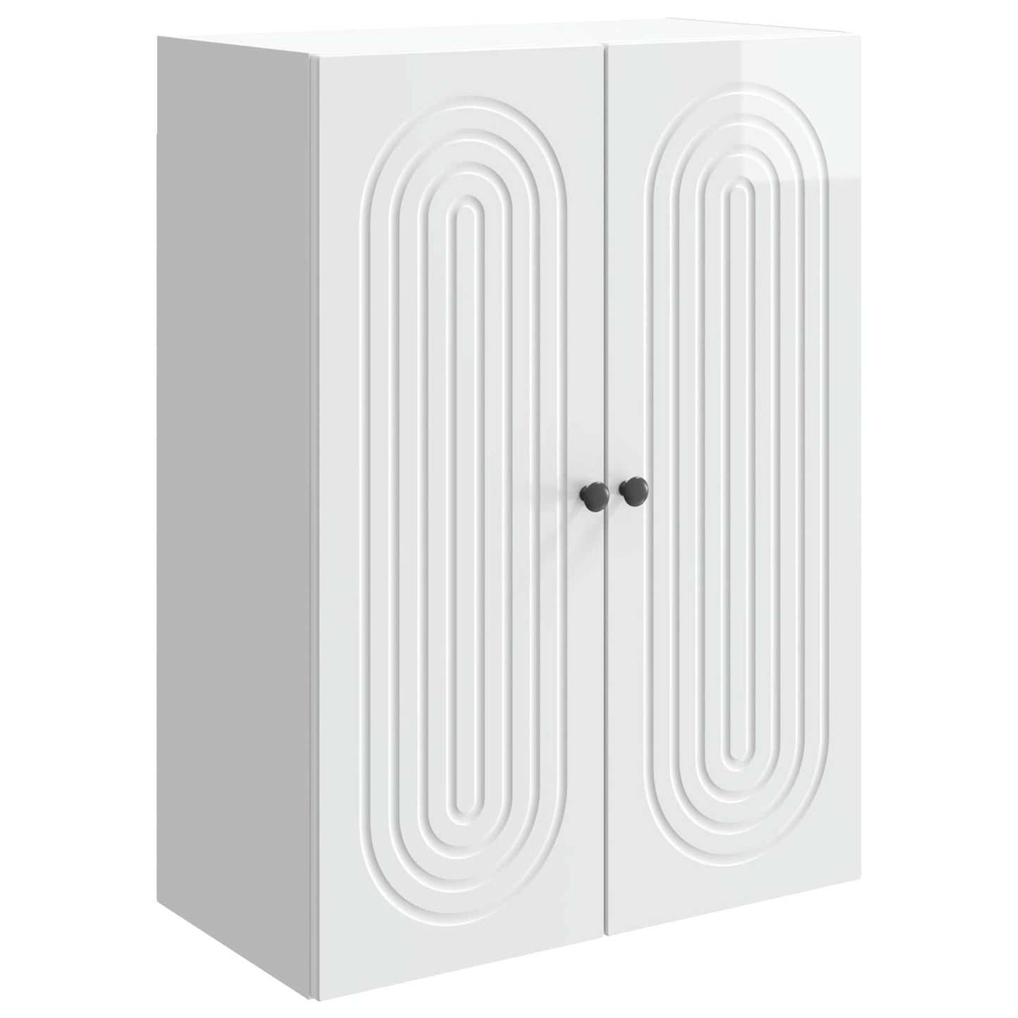 Mobiletto a muro Bianco Lucido 66 x 34,5 x 90 cm | homemem39