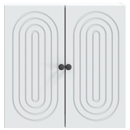 Mobiletto a muro Bianco 59 x 31 x 60 cm Legno ingegnerizzato | homemem39