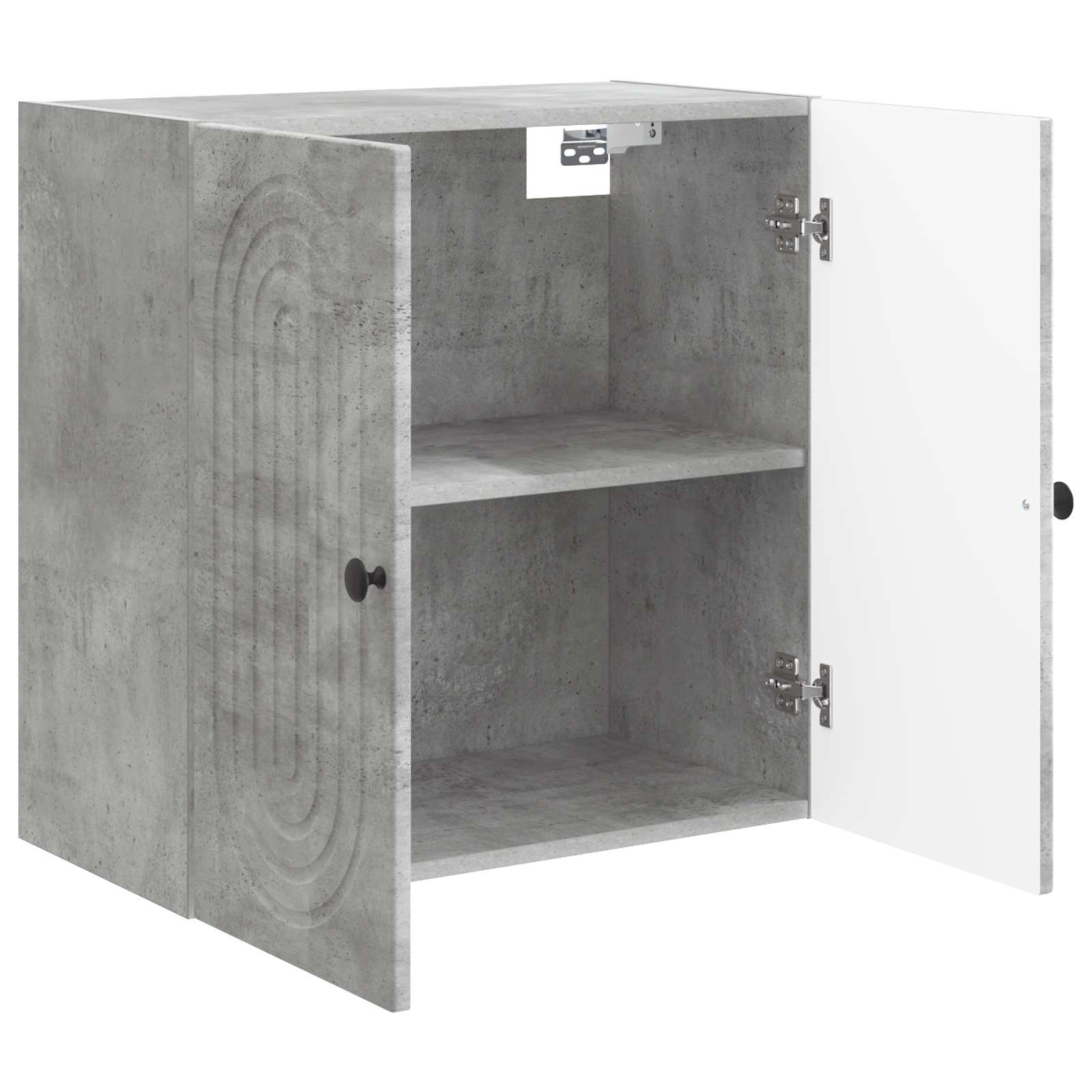 Mobiletto a muro Grigio Cemento 59 x 31 x 60 cm | homemem39