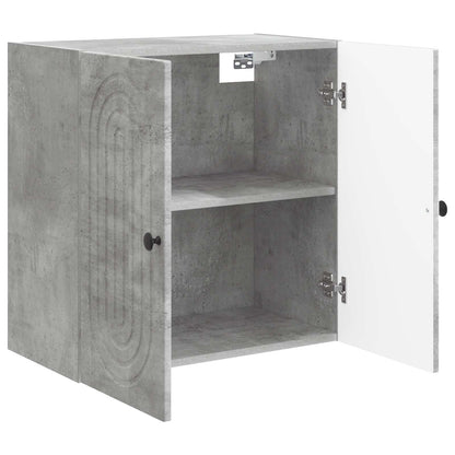 Mobiletto a muro Grigio Cemento 59 x 31 x 60 cm | homemem39