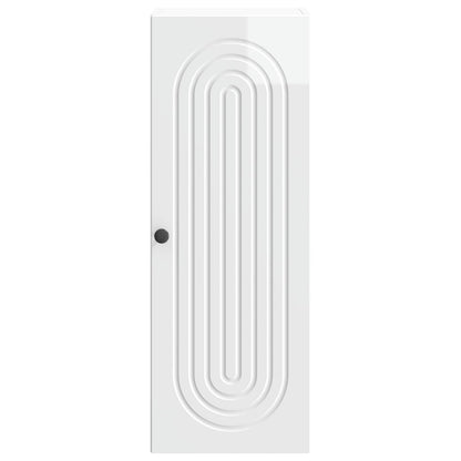 Mobiletto a muro Bianco Lucido 33 x 34,5 x 90 cm | homemem39