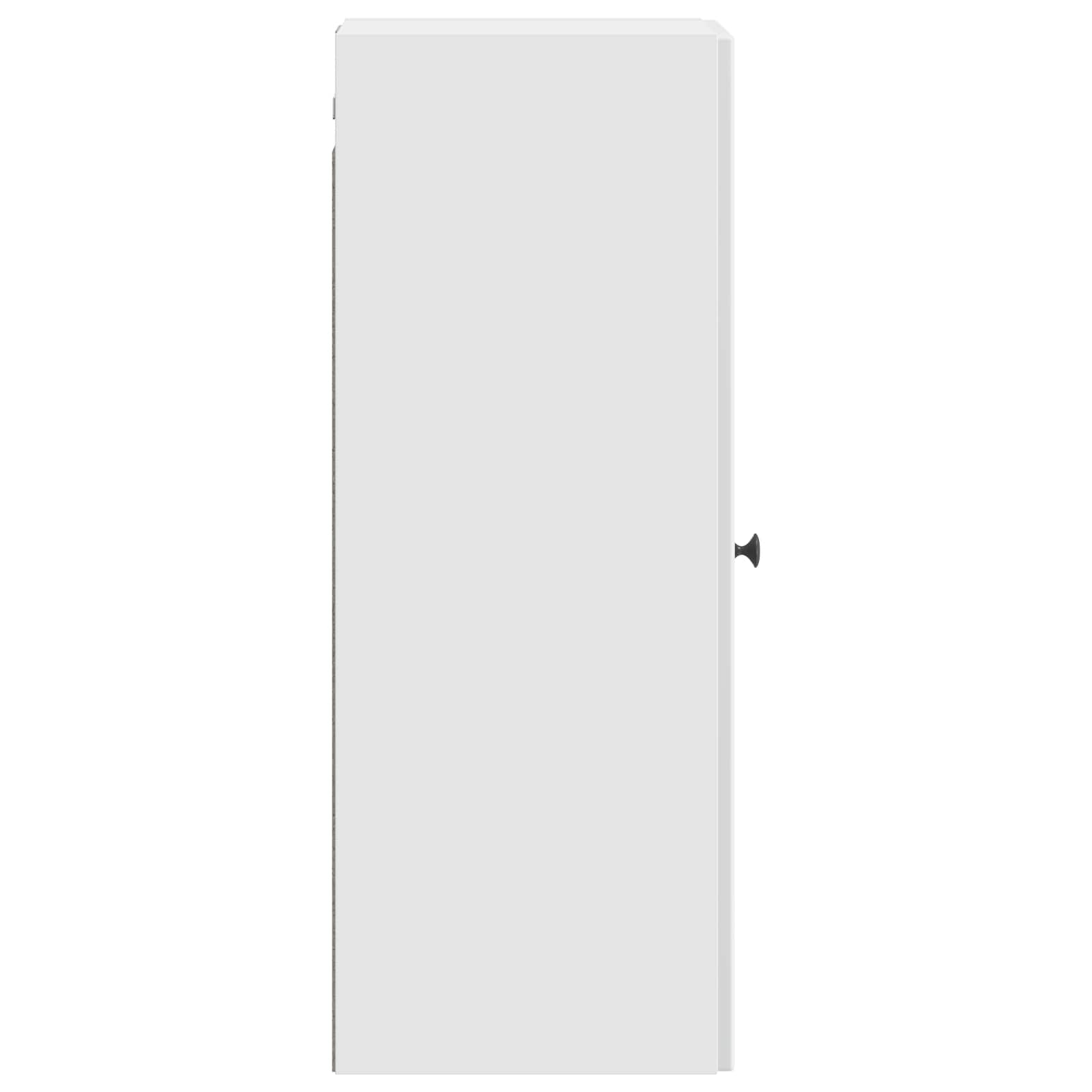 Mobiletto a muro Bianco Lucido 33 x 34,5 x 90 cm | homemem39