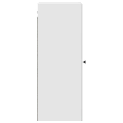 Mobiletto a muro Bianco Lucido 33 x 34,5 x 90 cm | homemem39