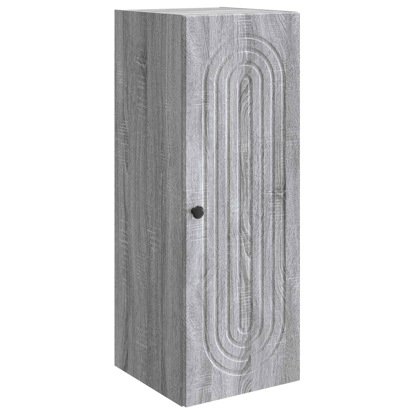 Mobiletto a muro Sonoma grigio 33 x 34,5 x 90 cm | homemem39