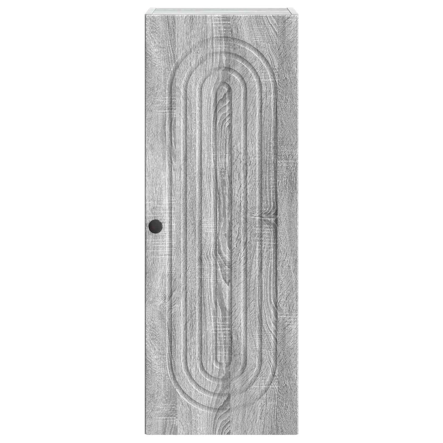 Mobiletto a muro Sonoma grigio 33 x 34,5 x 90 cm | homemem39