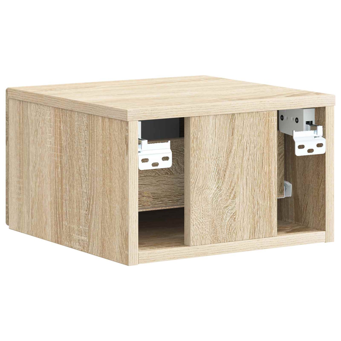 Mobiletto da notte a muro Rovere Sonoma 33 x 34,5 x 20 cm | homemem39