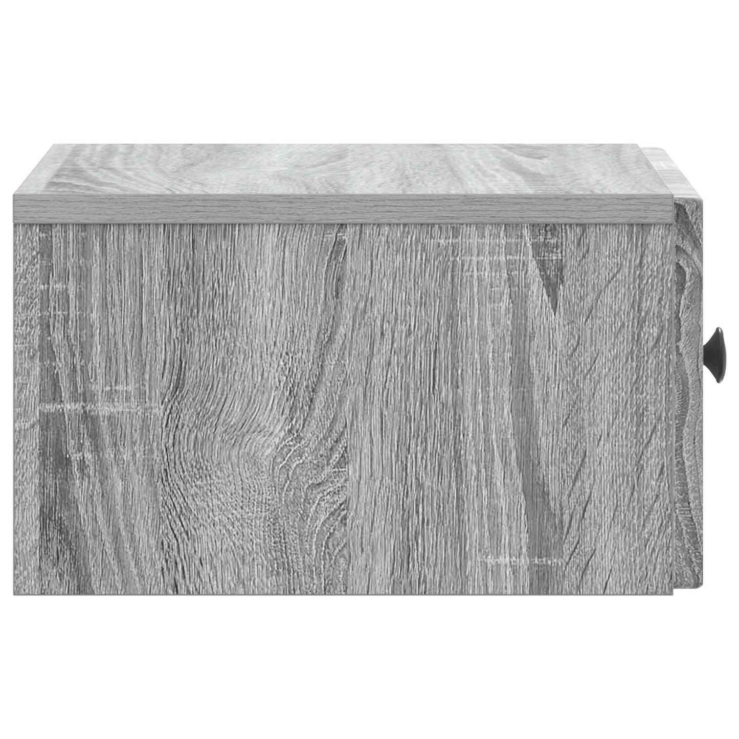 Mobiletto da notte a muro Grigio Sonoma 33 x 34,5 x 20 cm