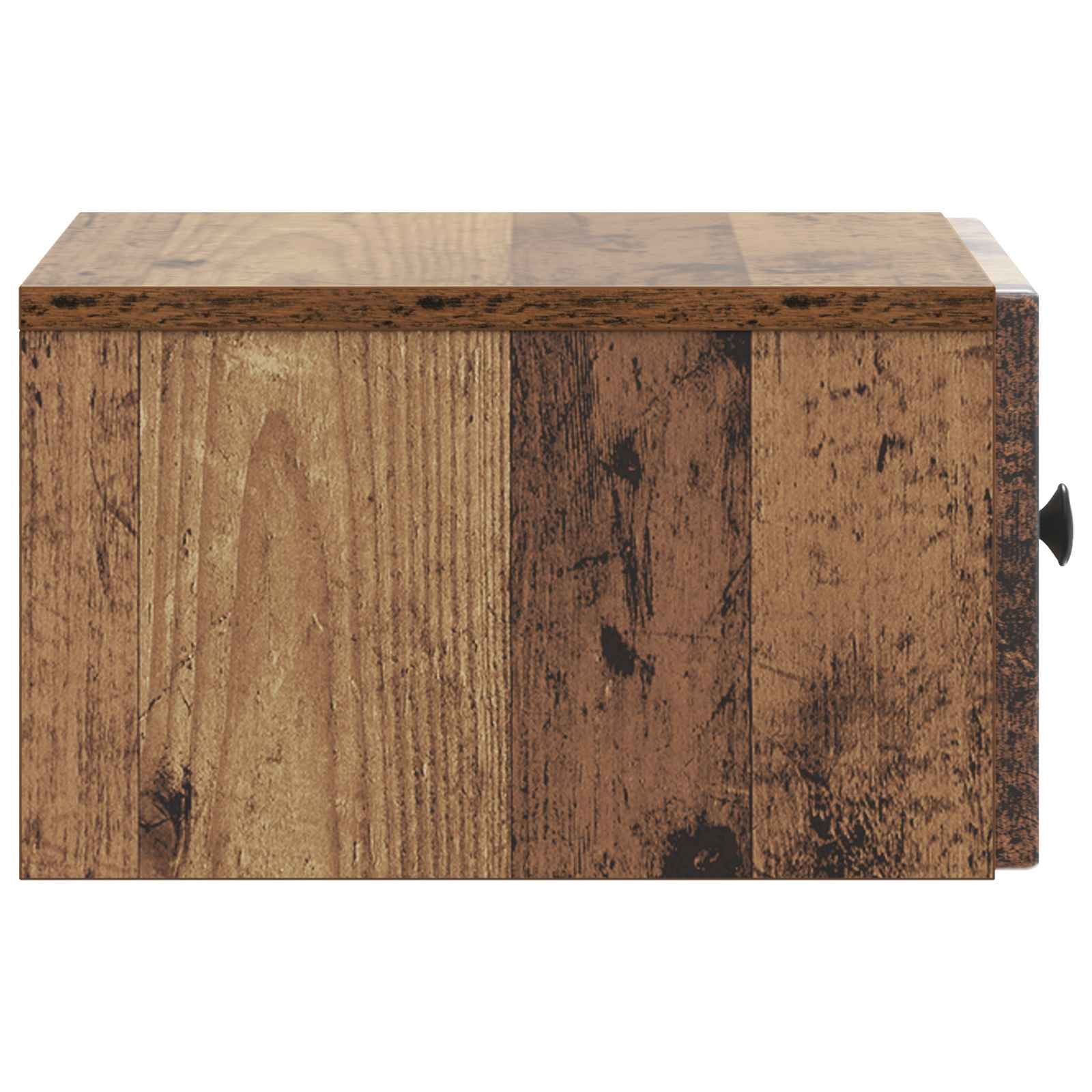 Mobiletto da notte a muro Legno antico 33 x 34,5 x 20 cm | homemem39