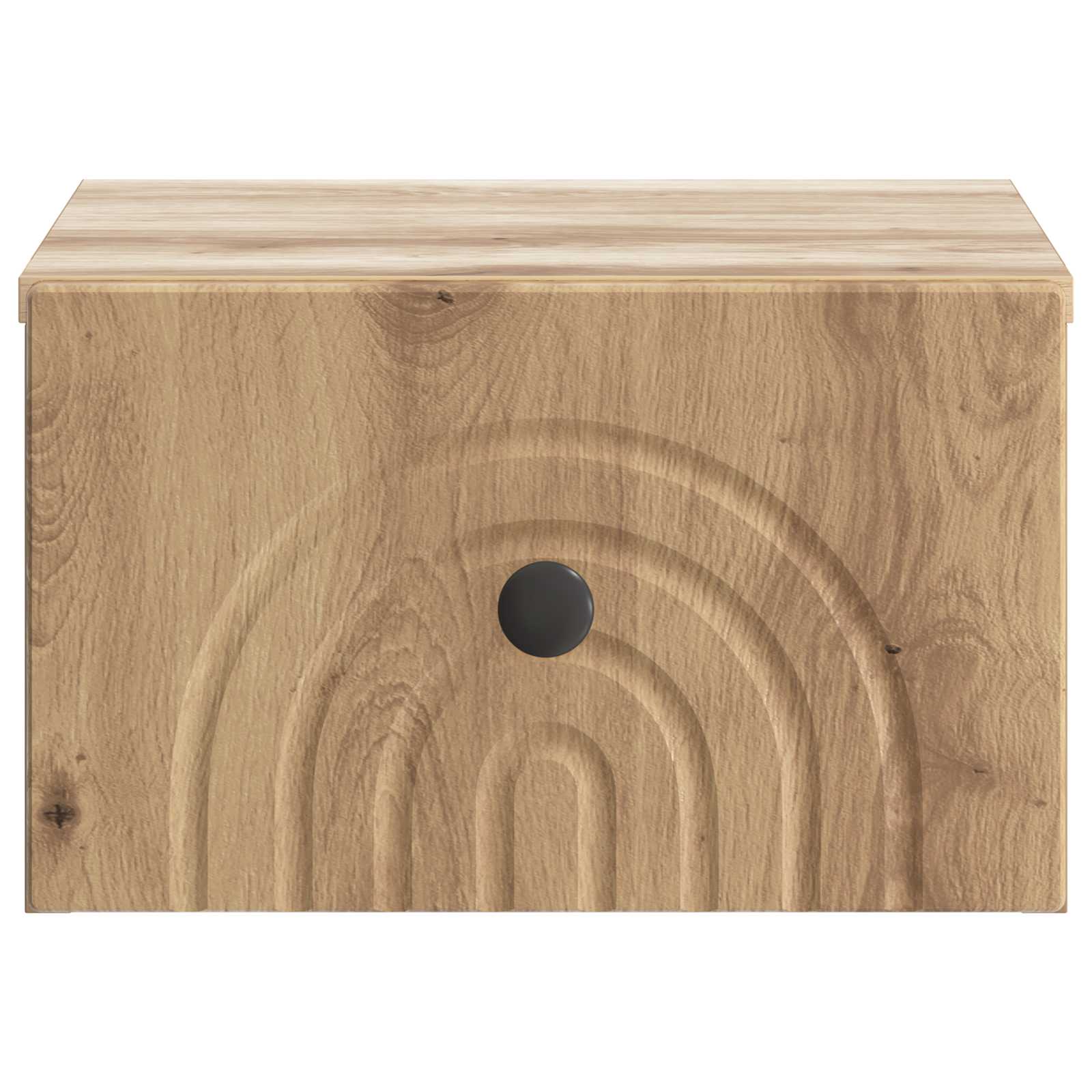 Mobiletto da notte a muro Rovere Artigianale 33 x 34,5 x 20 cm | homemem39