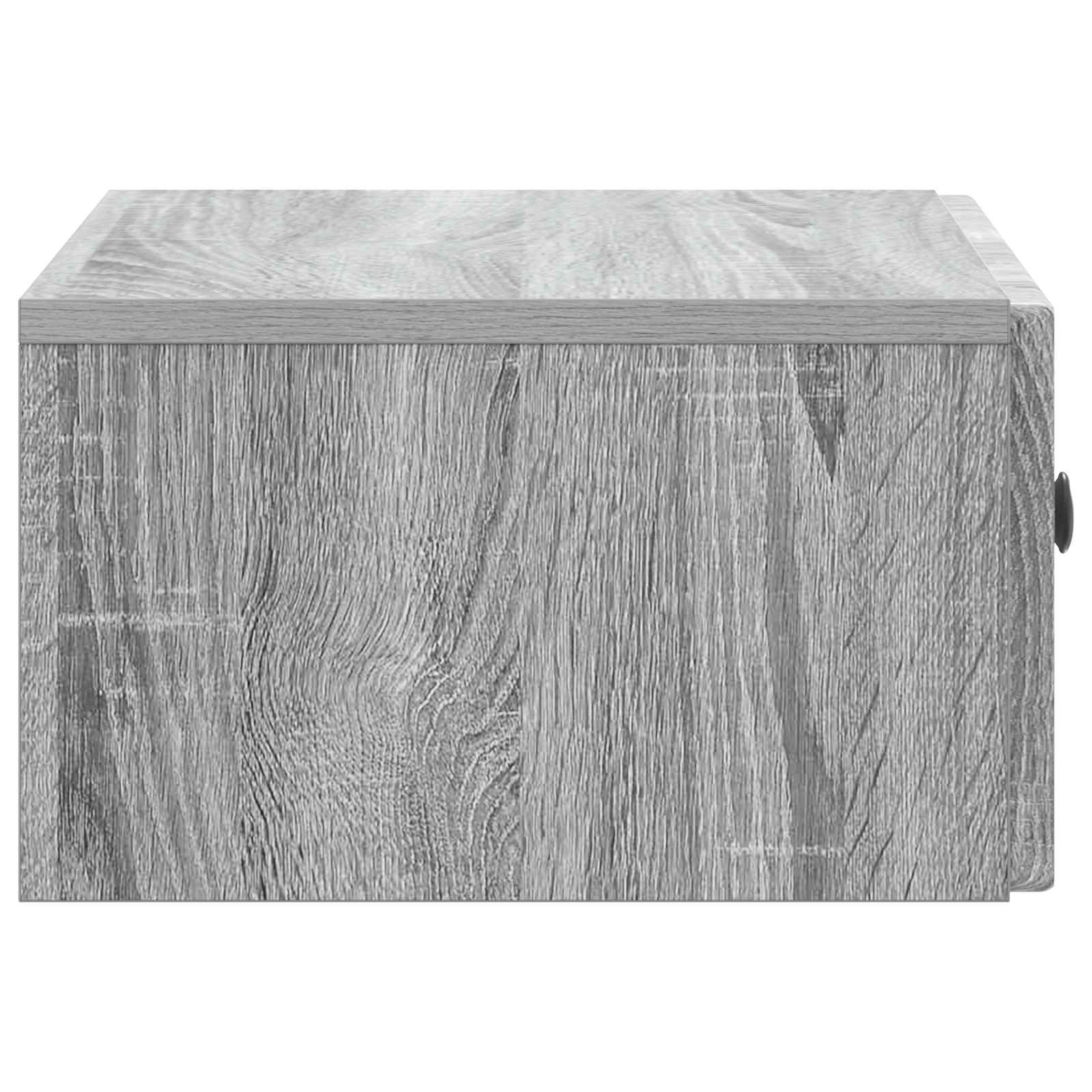 Mobiletto da notte a muro Grigio Sonoma 49 x 34,5 x 20 cm | homemem39