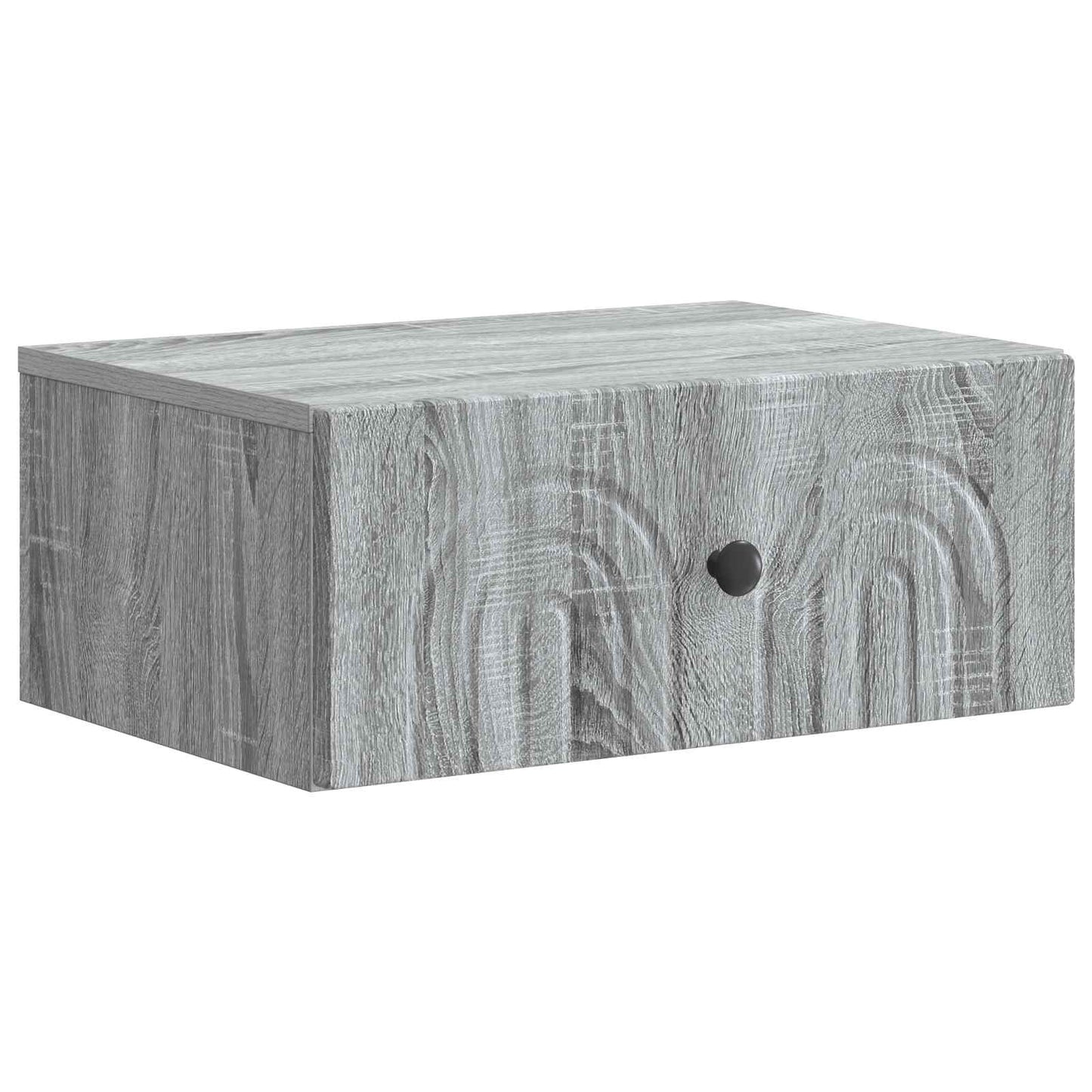 Mobiletto da notte a muro 2 pcs Grigio Sonoma 49 x 34,5 x 20 cm