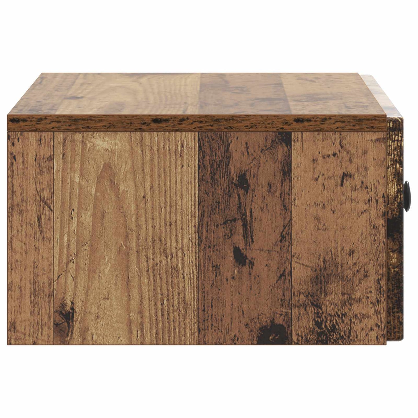 Mobiletto da notte a muro Legno antico 49 x 34,5 x 20 cm