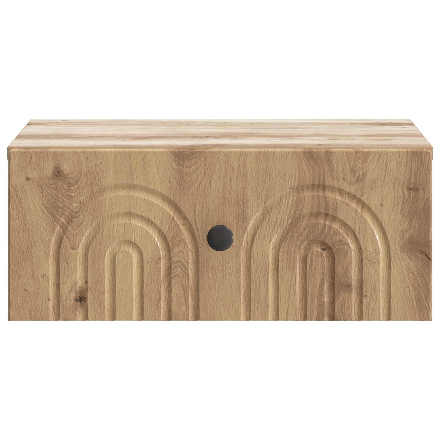 Mobiletto da notte a muro Rovere Artigianale 49 x 34,5 x 20 cm | homemem39