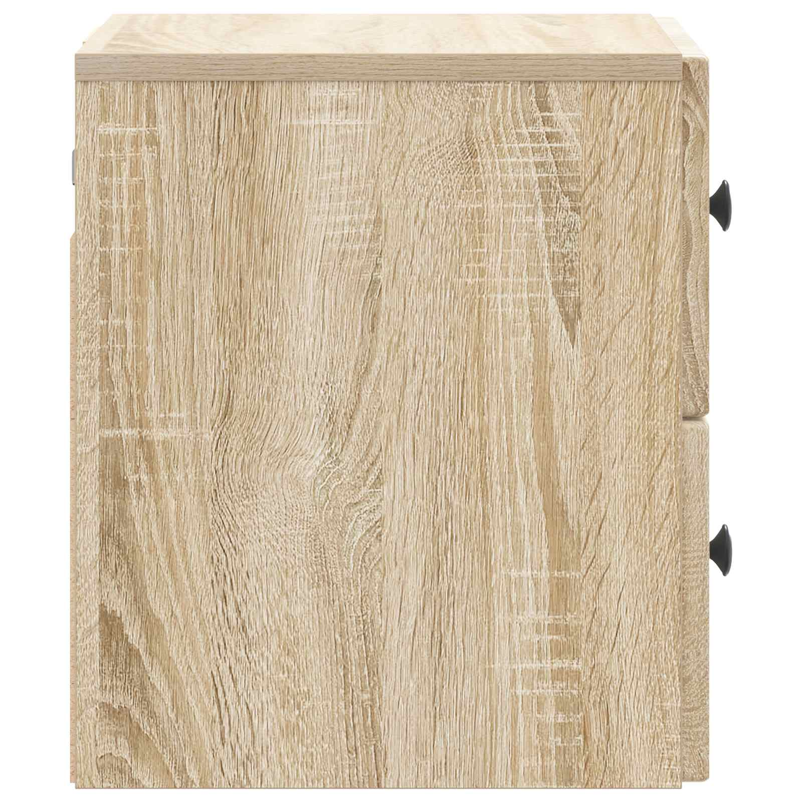 Mobiletto da notte a muro 2 pcs Rovere Sonoma 33 x 34,5 x 40 cm | homemem39