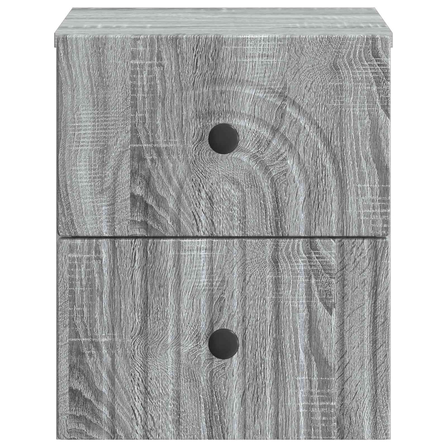 Mobiletto da notte a muro Grigio Sonoma 33 x 34,5 x 40 cm | homemem39
