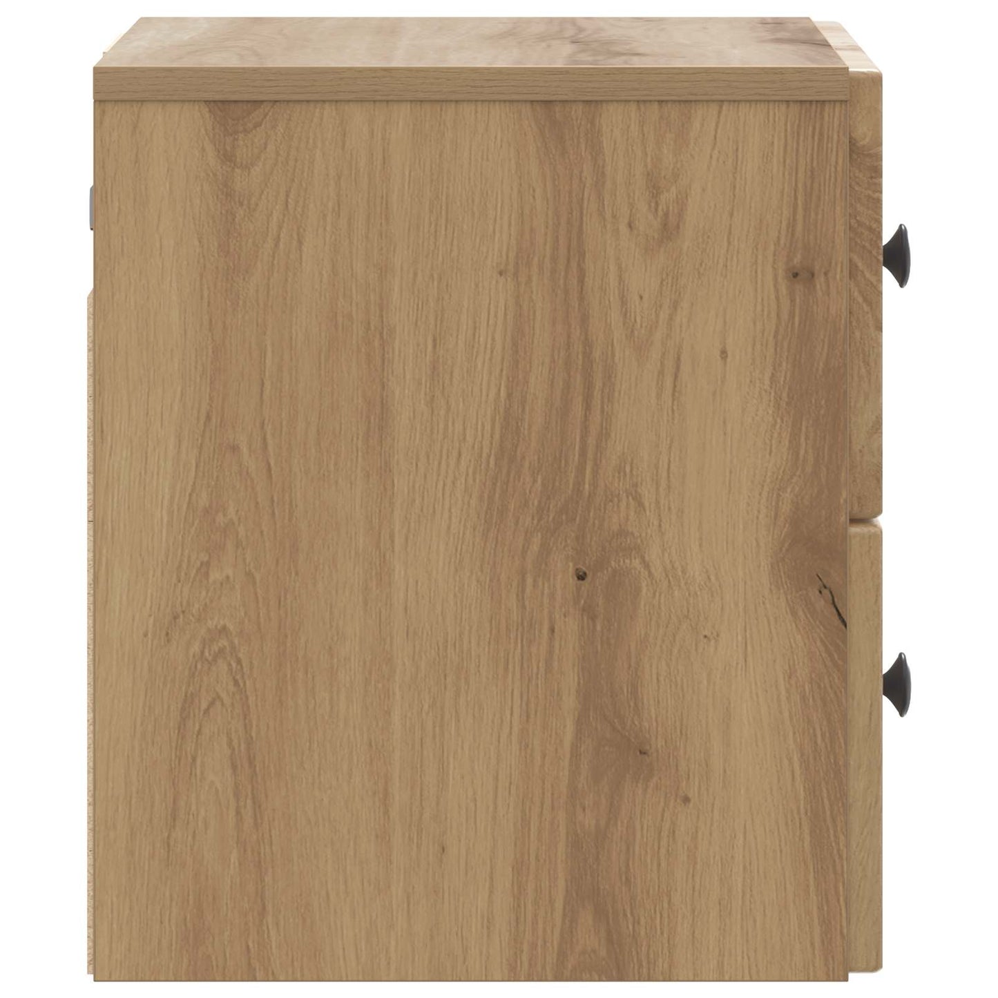 Mobiletto da notte a muro Rovere Artigianale 33 x 34,5 x 40 cm | homemem39