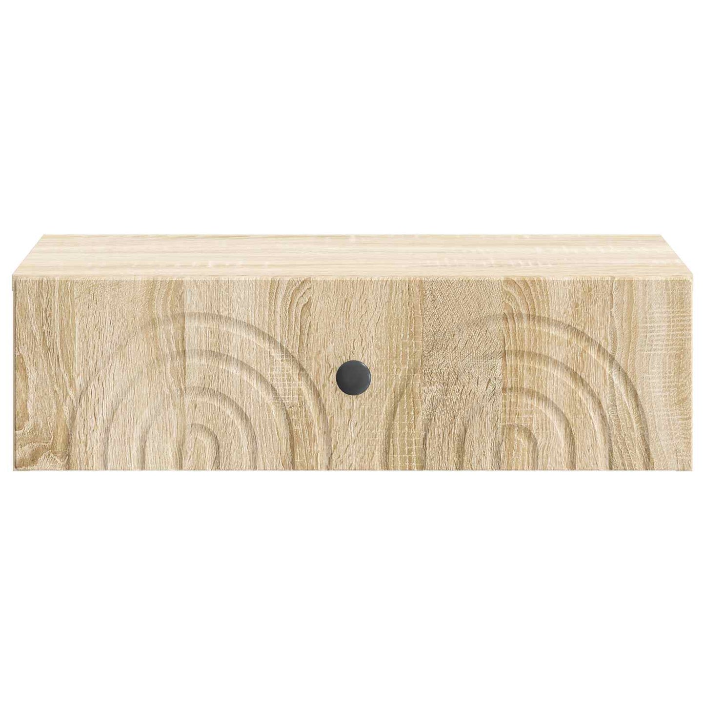 Tavolino da Parete Laterale Rovere Sonoma 59 x 34,5 x 17 cm | homemem39