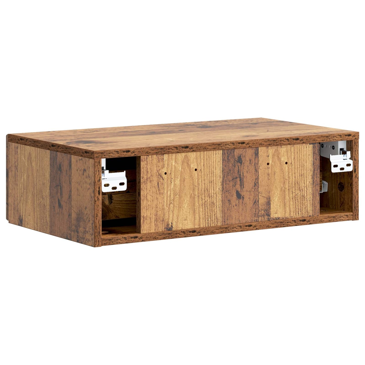 Tavolino da Parete Laterale Legno antico 59 x 34,5 x 17 cm | homemem39