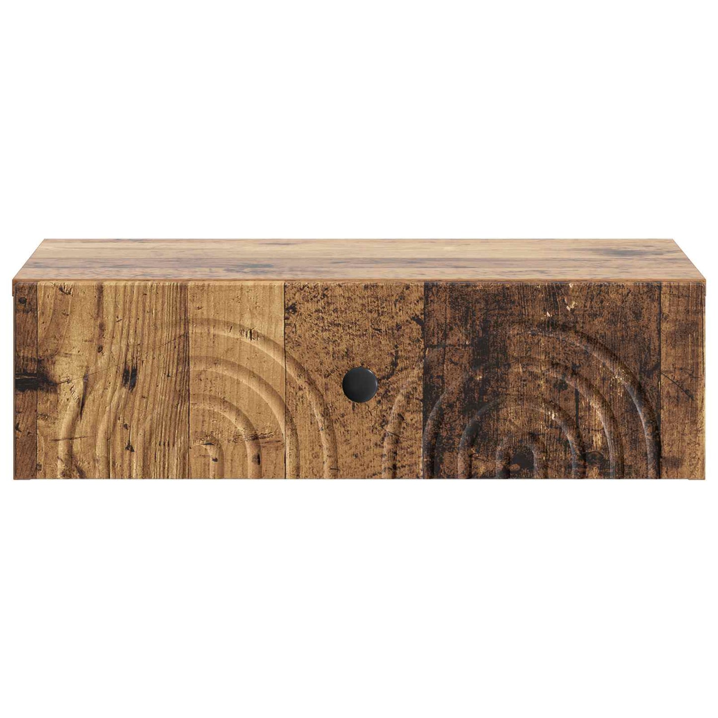 Tavolino da Parete Laterale Legno antico 59 x 34,5 x 17 cm