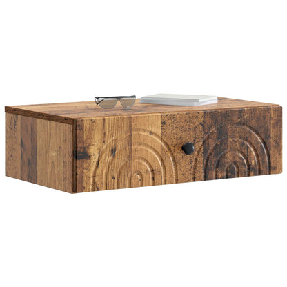 Tavolino da Parete Laterale Legno antico 59 x 34,5 x 17 cm | homemem39