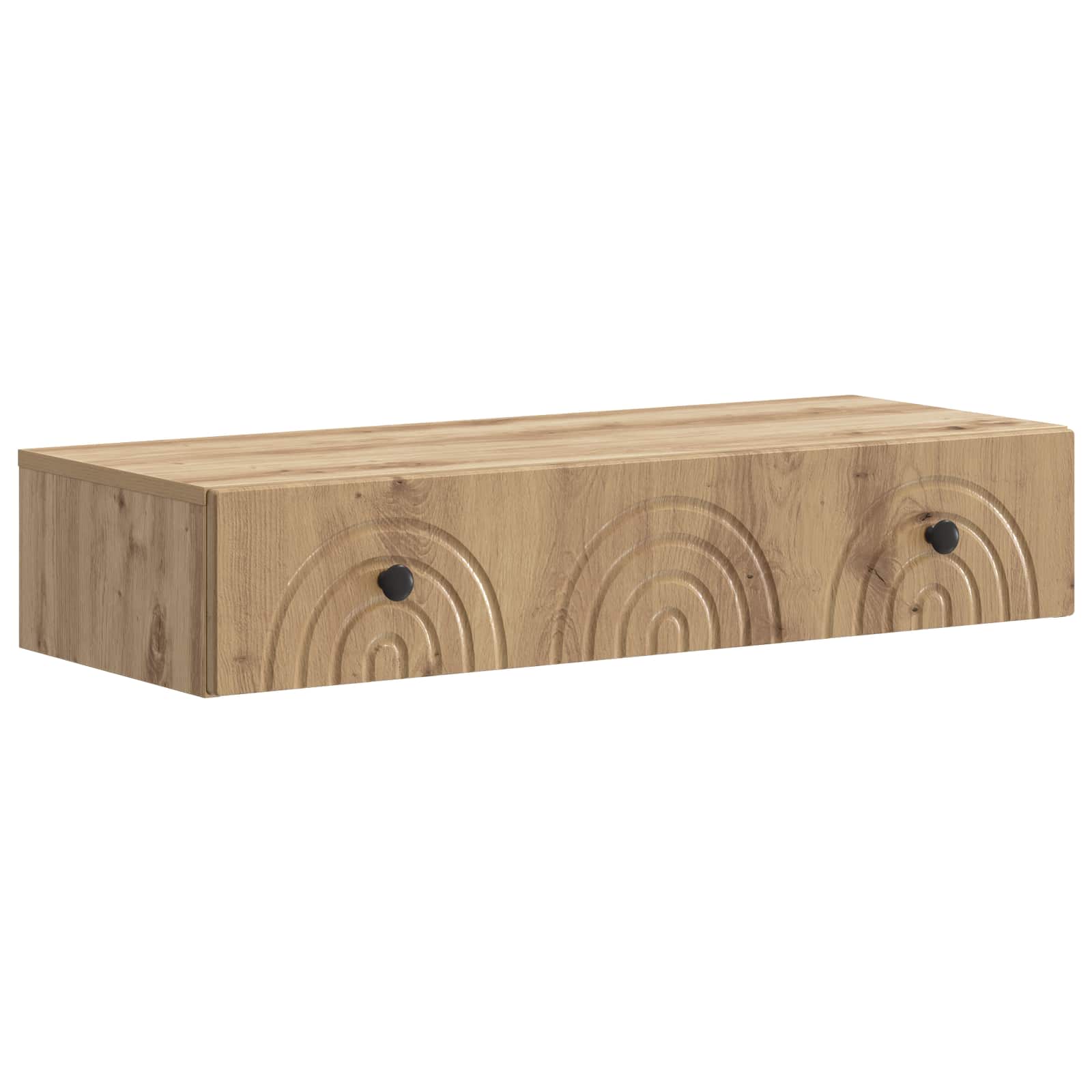 Tavolino da Parete Laterale Rovere Artigianale | homemem39