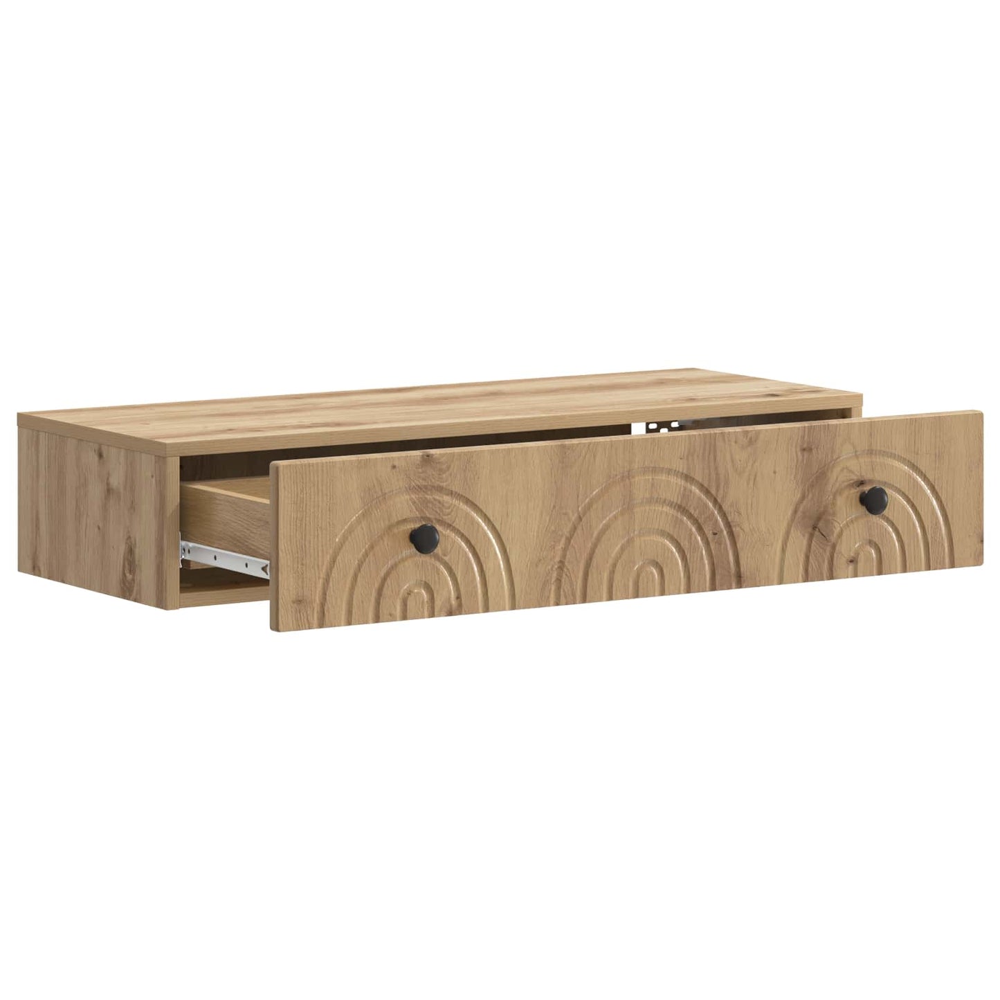Tavolino da Parete Laterale Rovere Artigianale | homemem39