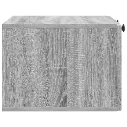 Mobile Porta TV da Muro Grigio Sonoma 59,5 x 41 x 30 cm