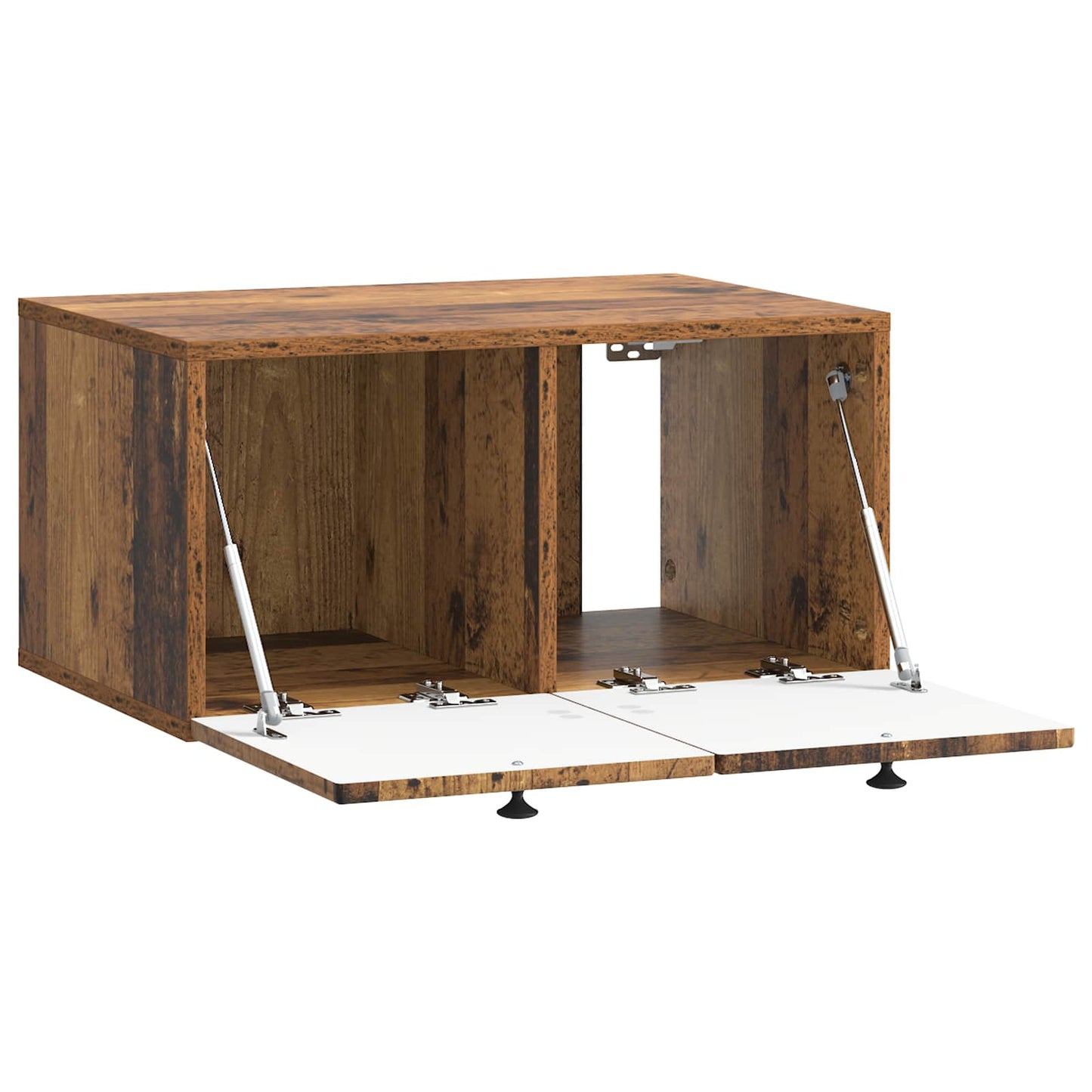 Mobile Porta TV da Muro Legno antico 59,5 x 41 x 30 cm