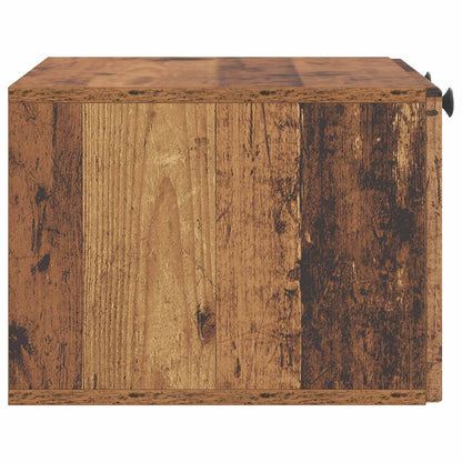 Mobile Porta TV da Muro Legno antico 59,5 x 41 x 30 cm