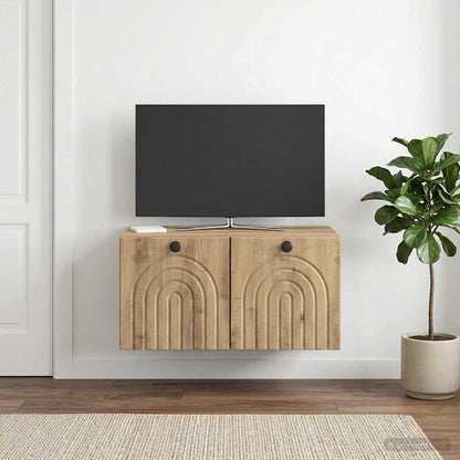 Mobile Porta TV da Muro 59,5 x 41 x 30 cm Rovere Artigianale