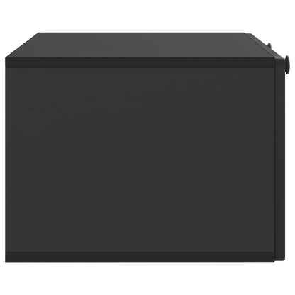 Mobile Porta TV da Muro Nero 78,5 x 41 x 30 cm