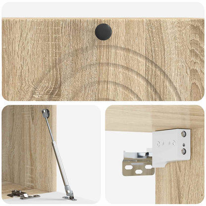Mobile Porta TV da Muro Rovere Sonoma 78,5 x 41 x 30 cm