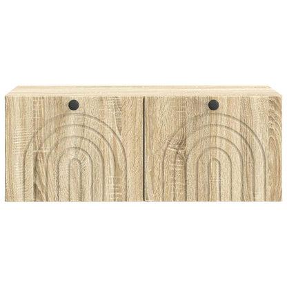 Mobile Porta TV da Muro Rovere Sonoma 78,5 x 41 x 30 cm