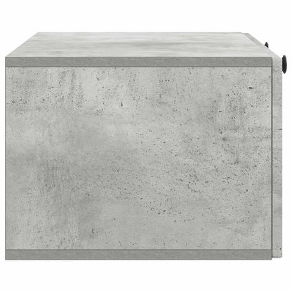 Mobile Porta TV da Muro Grigio Cemento 78,5 x 41 x 30 cm