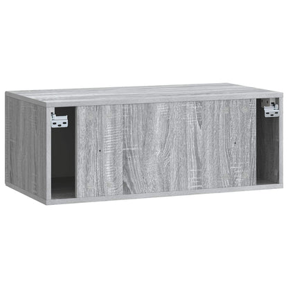 Mobile Porta TV da Muro Grigio Sonoma 78,5 x 41 x 30 cm