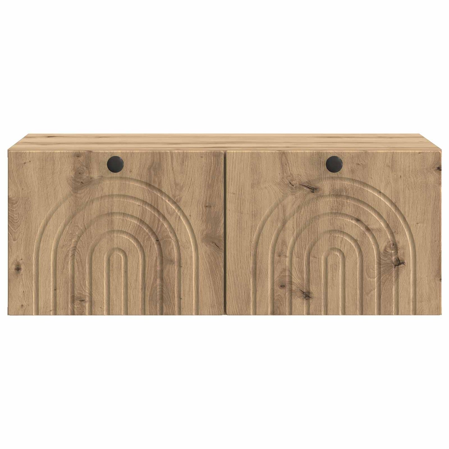 Mobile Porta TV da Muro Rovere Artigianale 78,5 x 41 x 30 cm
