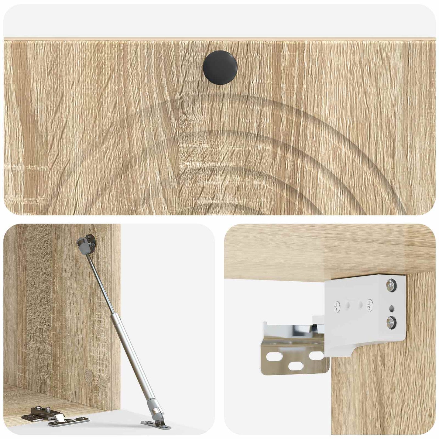 Mobile Porta TV da Muro Rovere Sonoma 98 x 41 x 30 cm