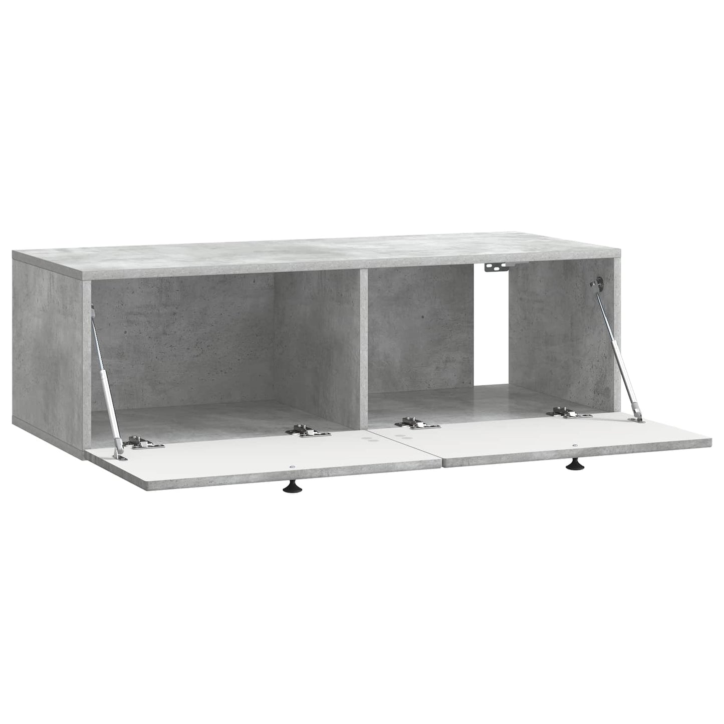 Mobile Porta TV da Muro Grigio Cemento 99 x 41 x 30 cm
