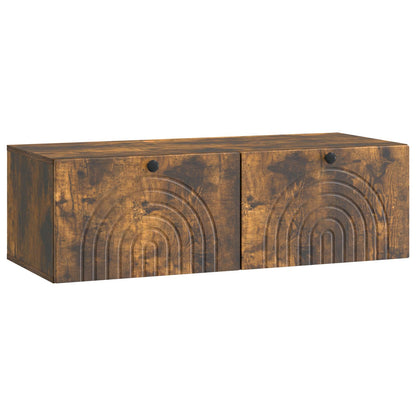 Mobile Porta TV da Muro Rovere Fumo 99 x 41 x 30 cm | homemem39