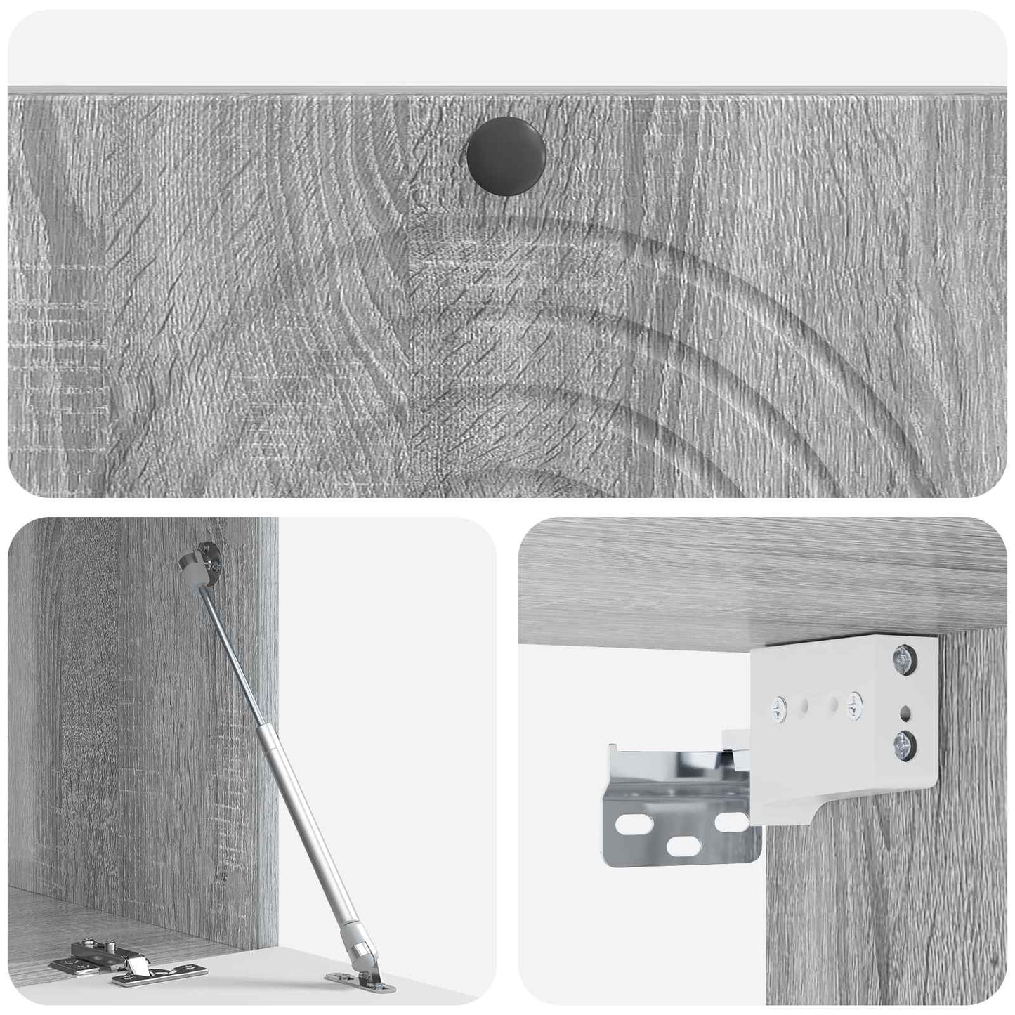 Mobile Porta TV da Muro Grigio Sonoma 99 x 41 x 30 cm | homemem39