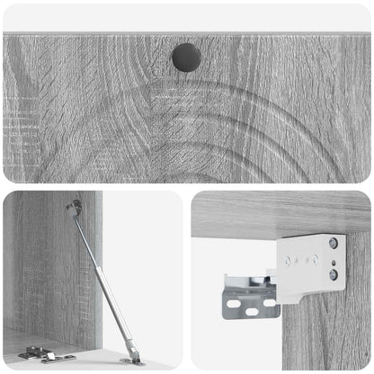 Mobile Porta TV da Muro Grigio Sonoma 99 x 41 x 30 cm | homemem39