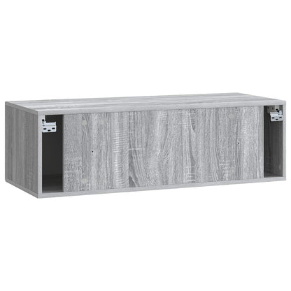 Mobile Porta TV da Muro Grigio Sonoma 99 x 41 x 30 cm | homemem39