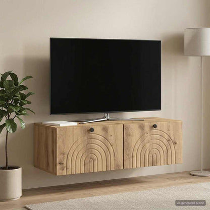 Mobile Porta TV da Muro 99 x 41 x 30 cm Rovere Artigianale