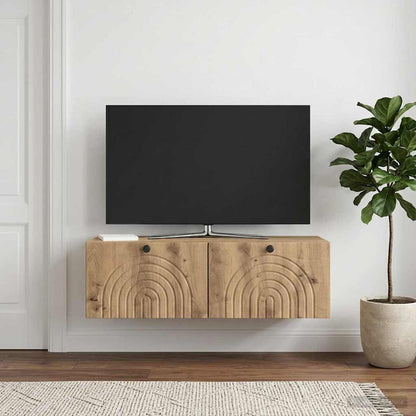 Mobile Porta TV da Muro 99 x 41 x 30 cm Rovere Artigianale