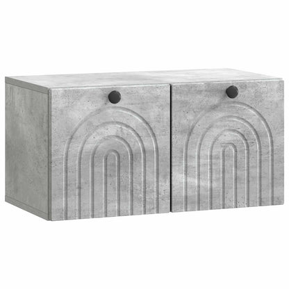 Mobile Porta TV da Muro Grigio Cemento 59,5 x 31 x 30 cm | homemem39