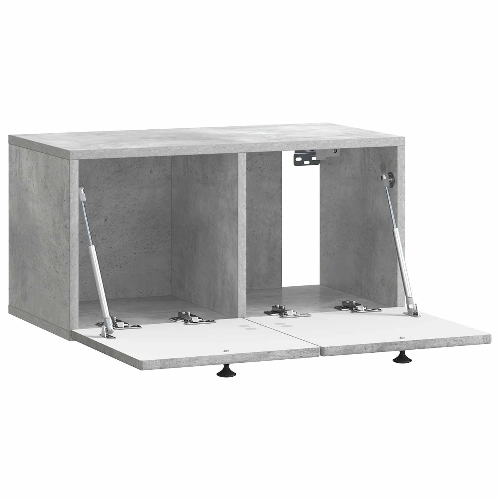 Mobile Porta TV da Muro Grigio Cemento 59,5 x 31 x 30 cm | homemem39
