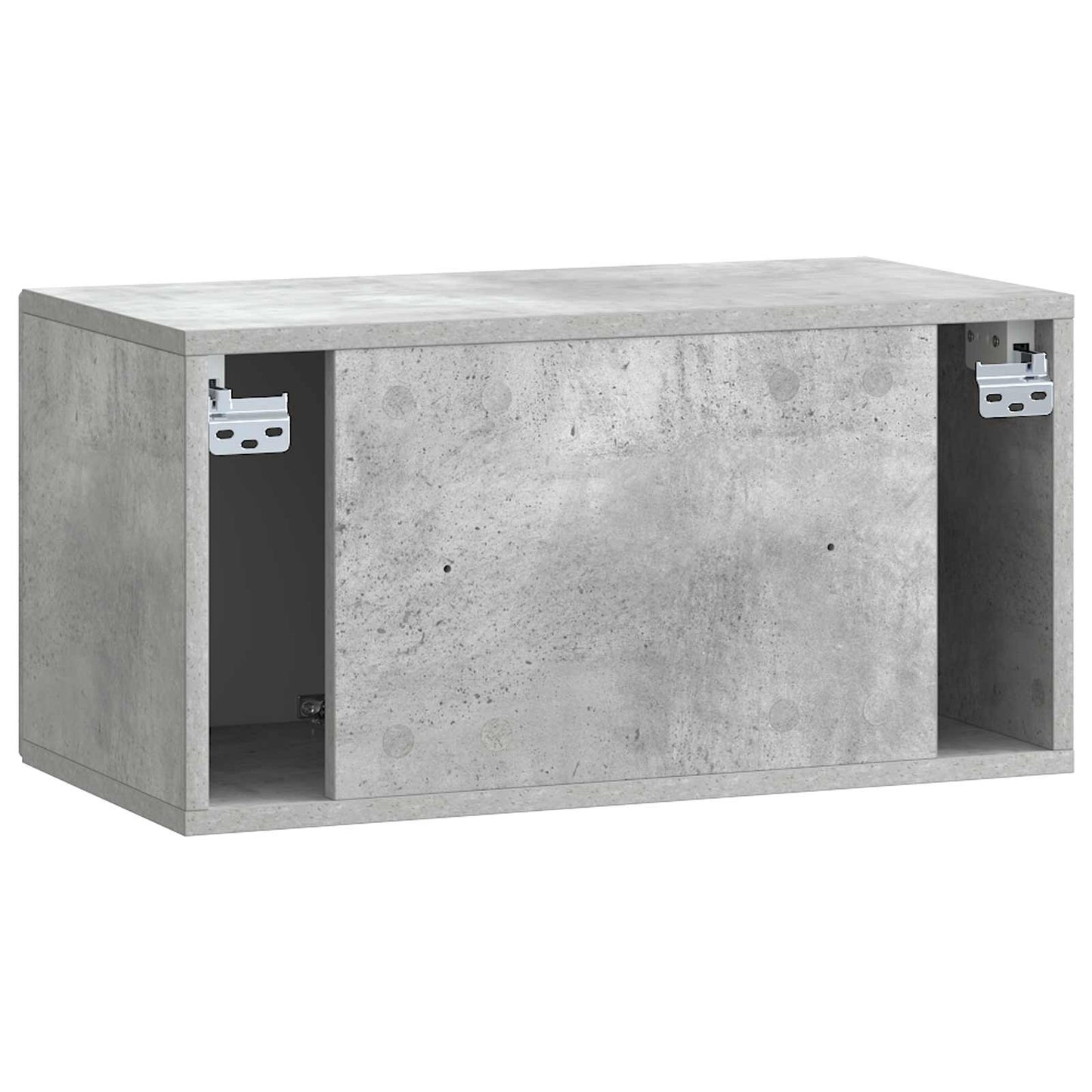 Mobile Porta TV da Muro Grigio Cemento 59,5 x 31 x 30 cm