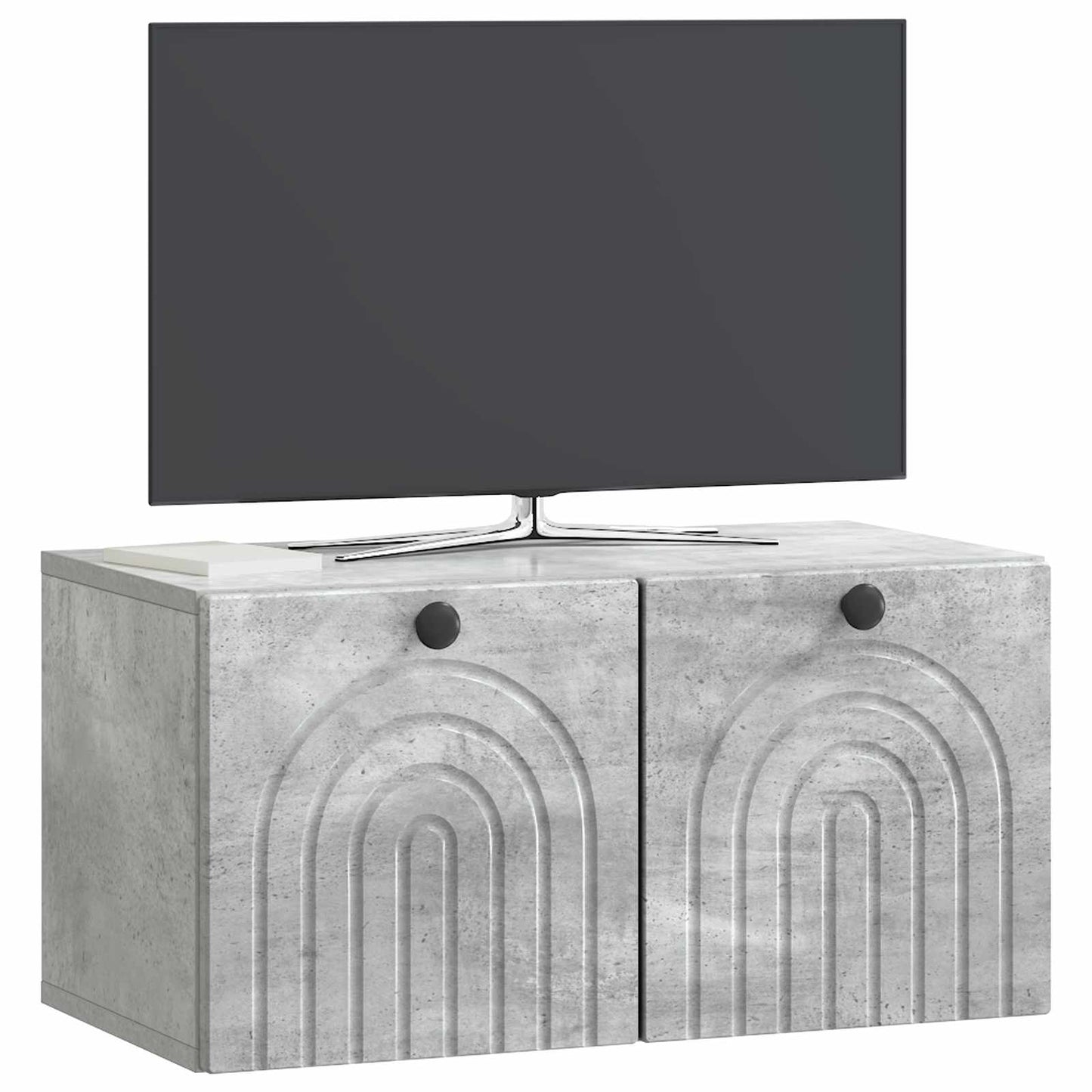 Mobile Porta TV da Muro Grigio Cemento 59,5 x 31 x 30 cm | homemem39