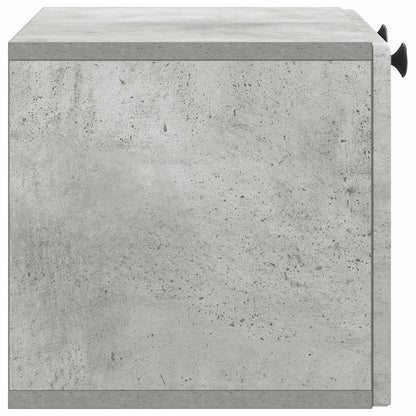 Mobile Porta TV da Muro Grigio Cemento 59,5 x 31 x 30 cm