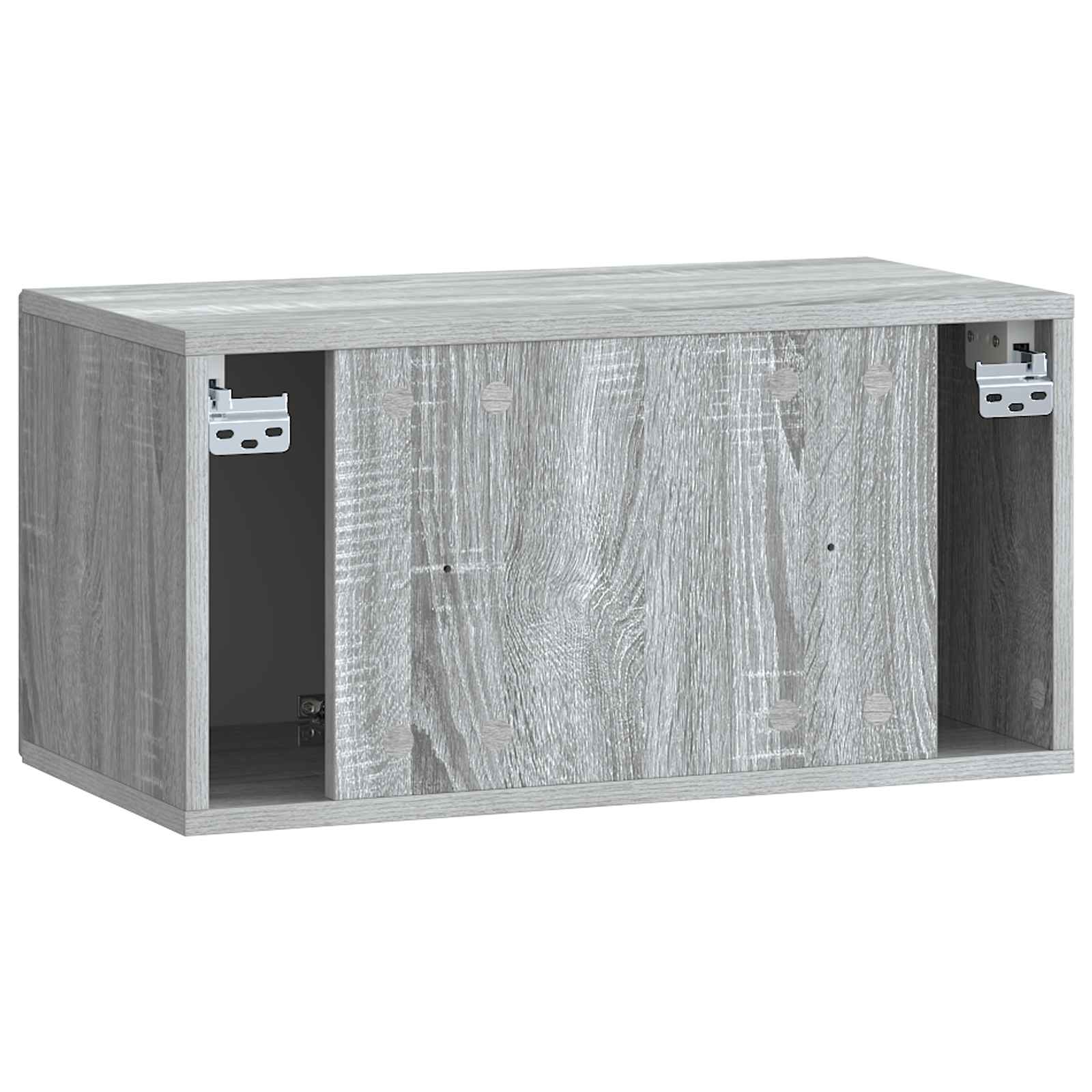 Mobile Porta TV da Muro Grigio Sonoma 59,5 x 31 x 30 cm | homemem39